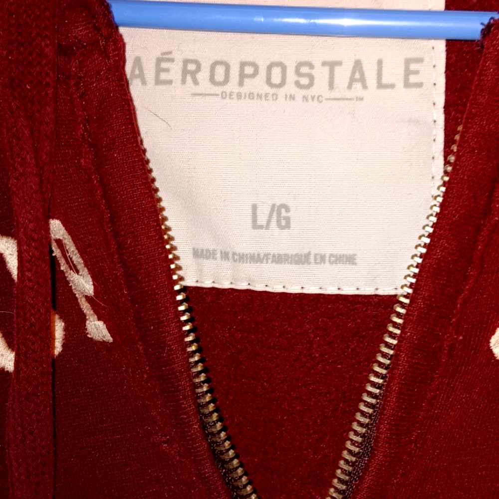 Aeropostale zippered hoodie
